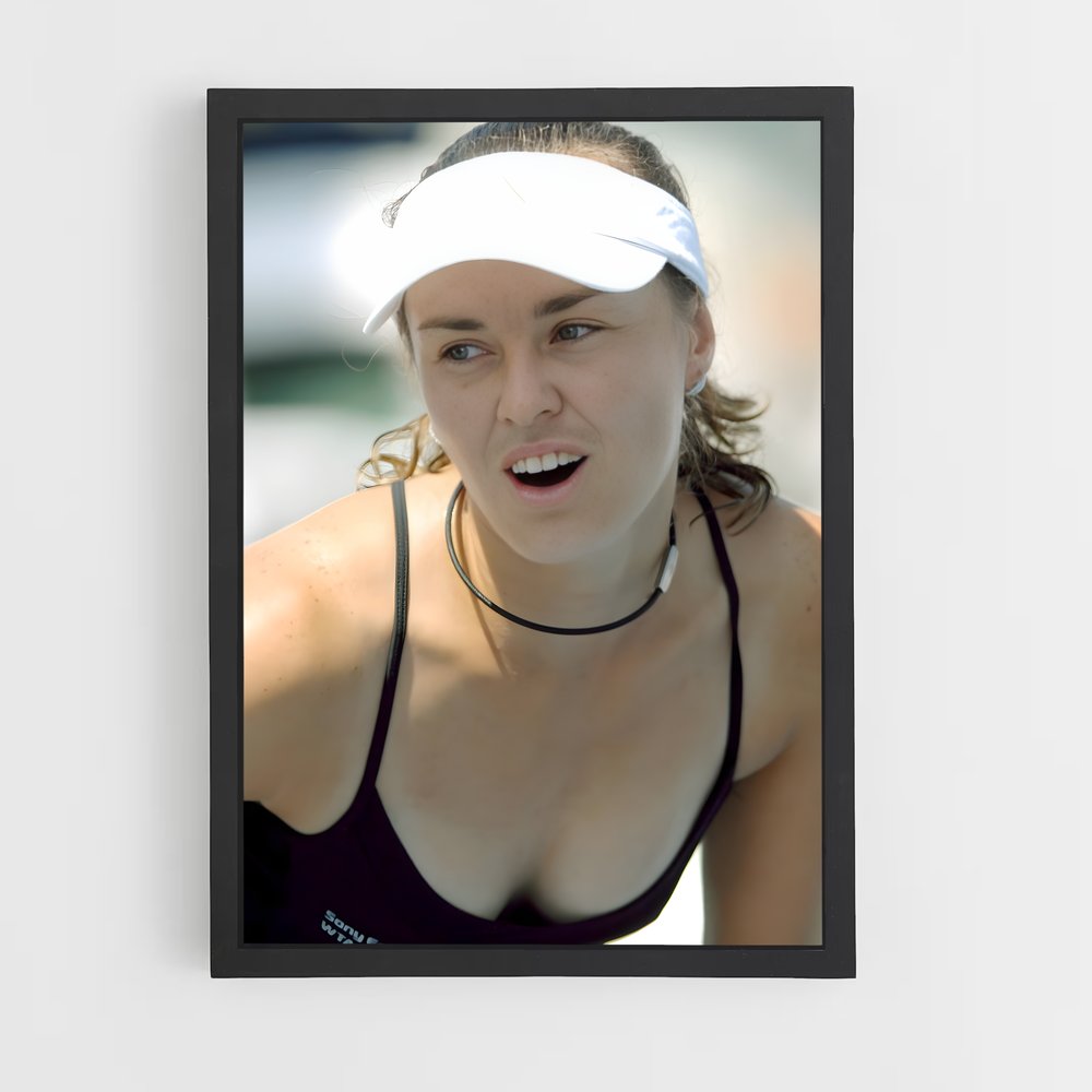 Poster Élan de Martina – affiche Tennis (vue 2)
